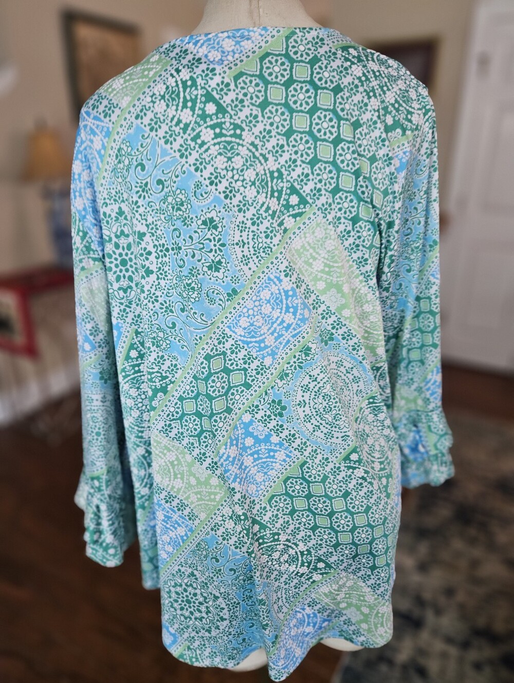 Ruby Rd. Boho Tunic 2X - Picture 3 of 4